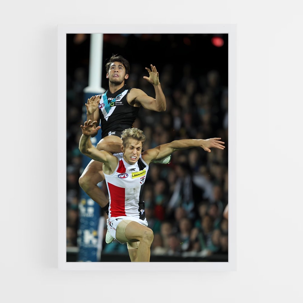 Poster Afl spectacular – affiche Football australien (vue 3)